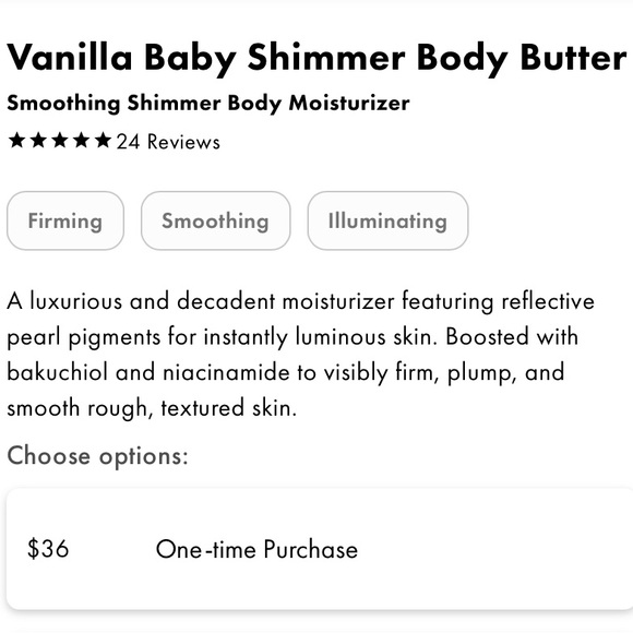 Truly VANILLA baby 🌟🌟 shimmer body butter EUC 6.7 oz - Picture 14 of 16